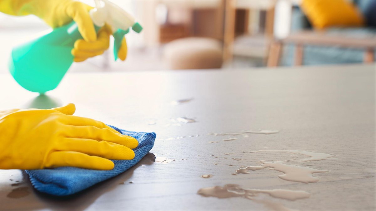 Werkplek voorbereiden met haarverf