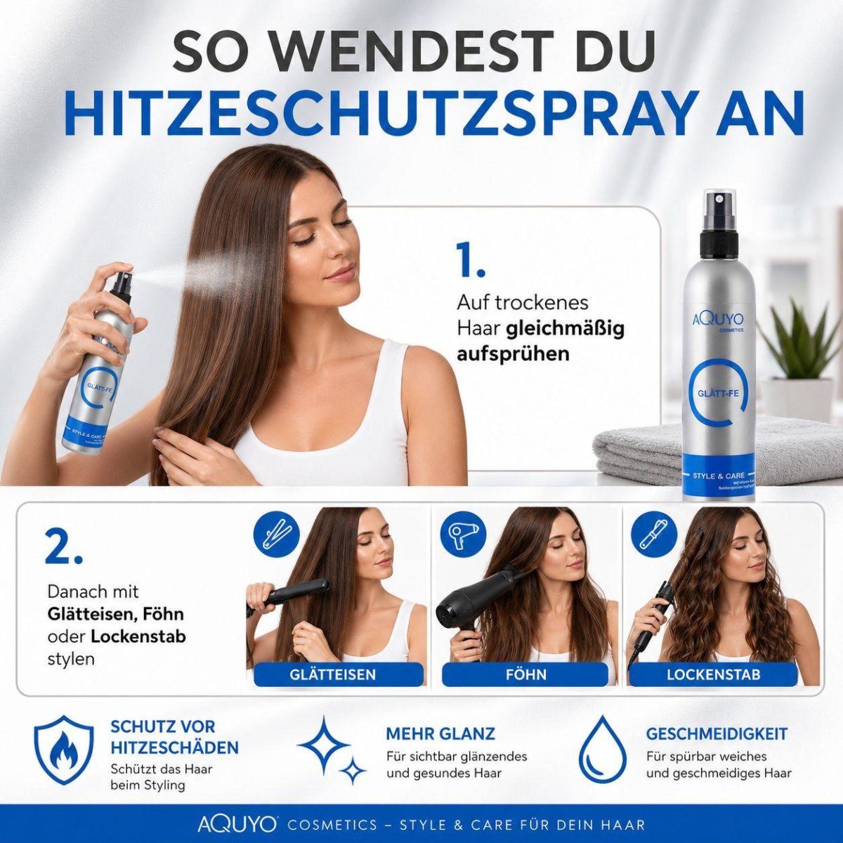 Hittebescherming voor styling