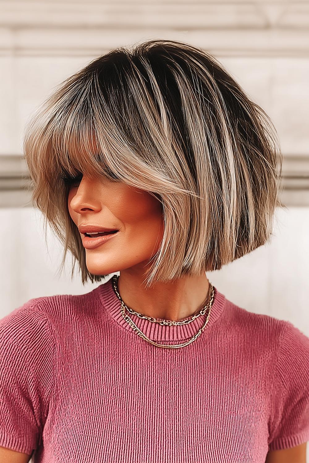 Gelaagde Blonde Perfectie