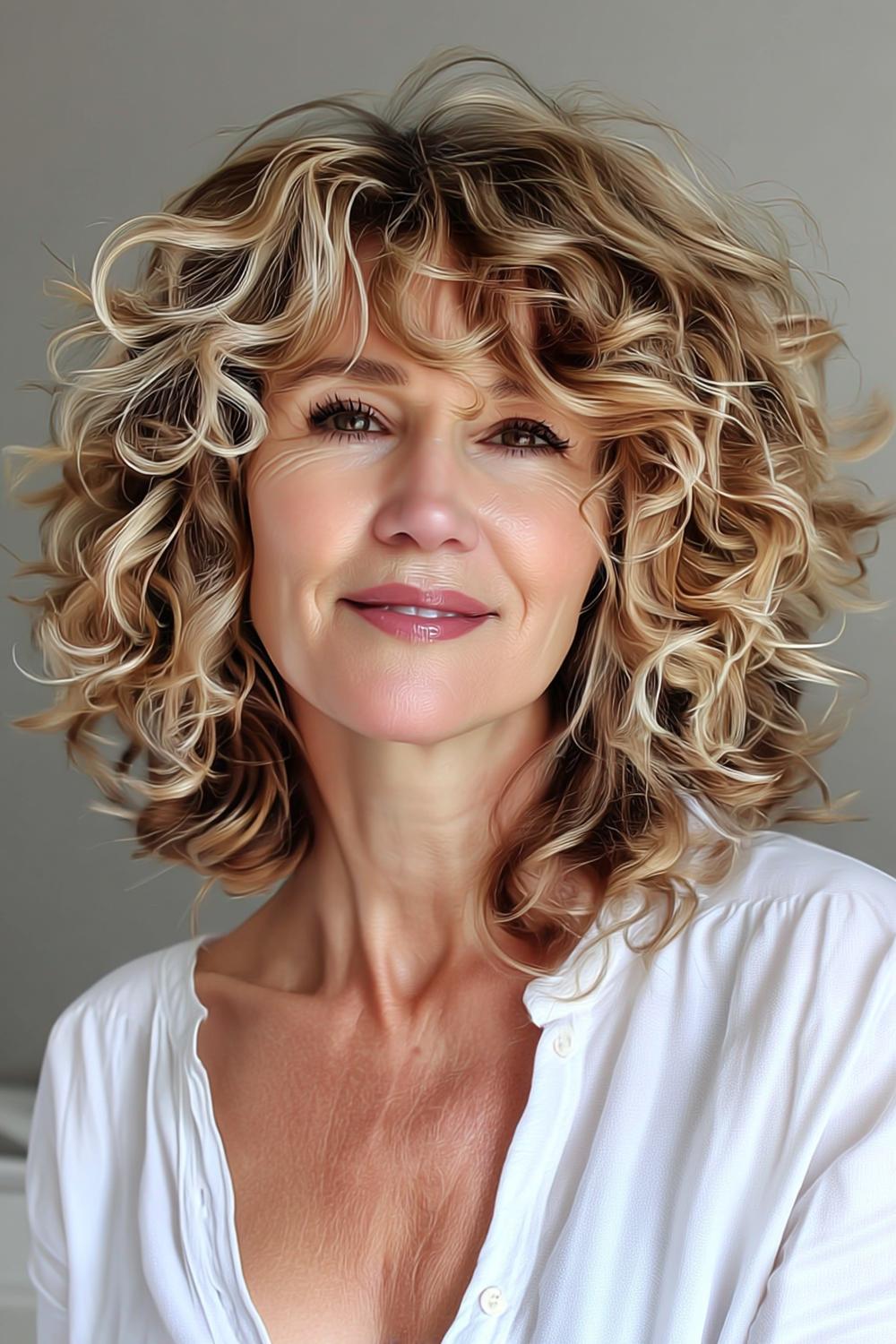 Artistieke Krullen Tekening