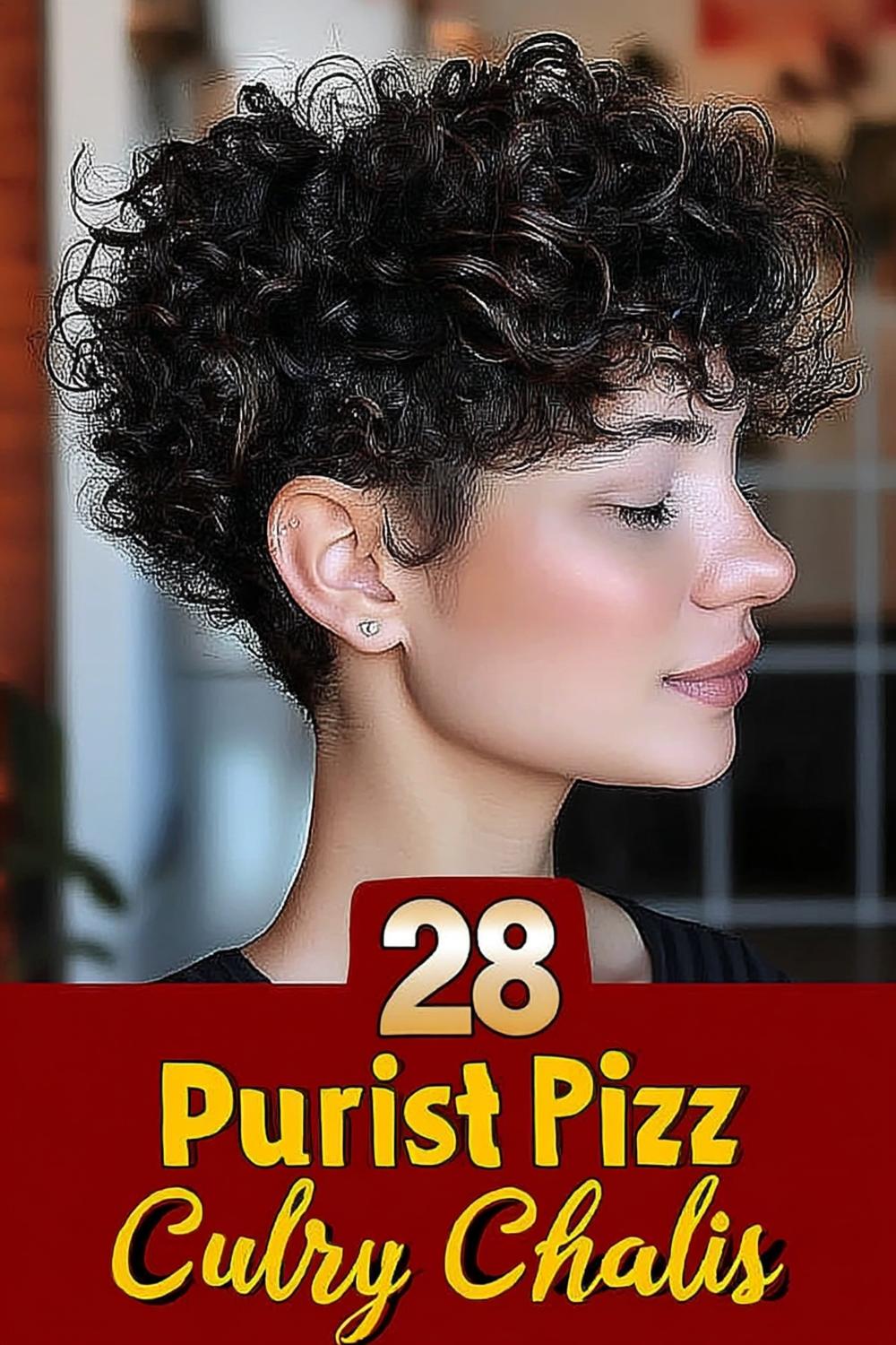 Blonde Krullen Burst