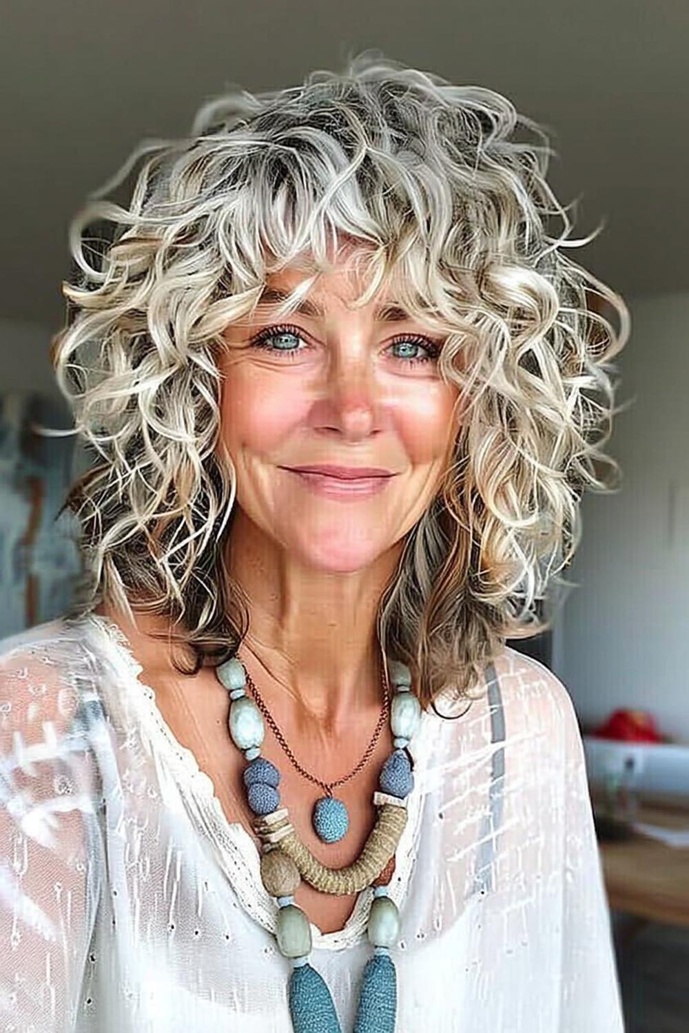 Natuurlijke Blonde Krullen