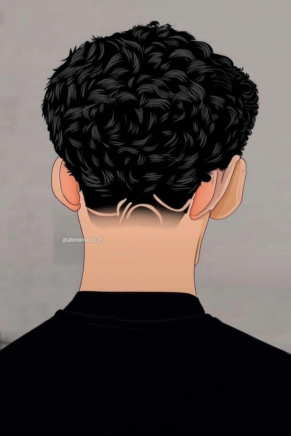 Rood-zwarte Krullen Mix