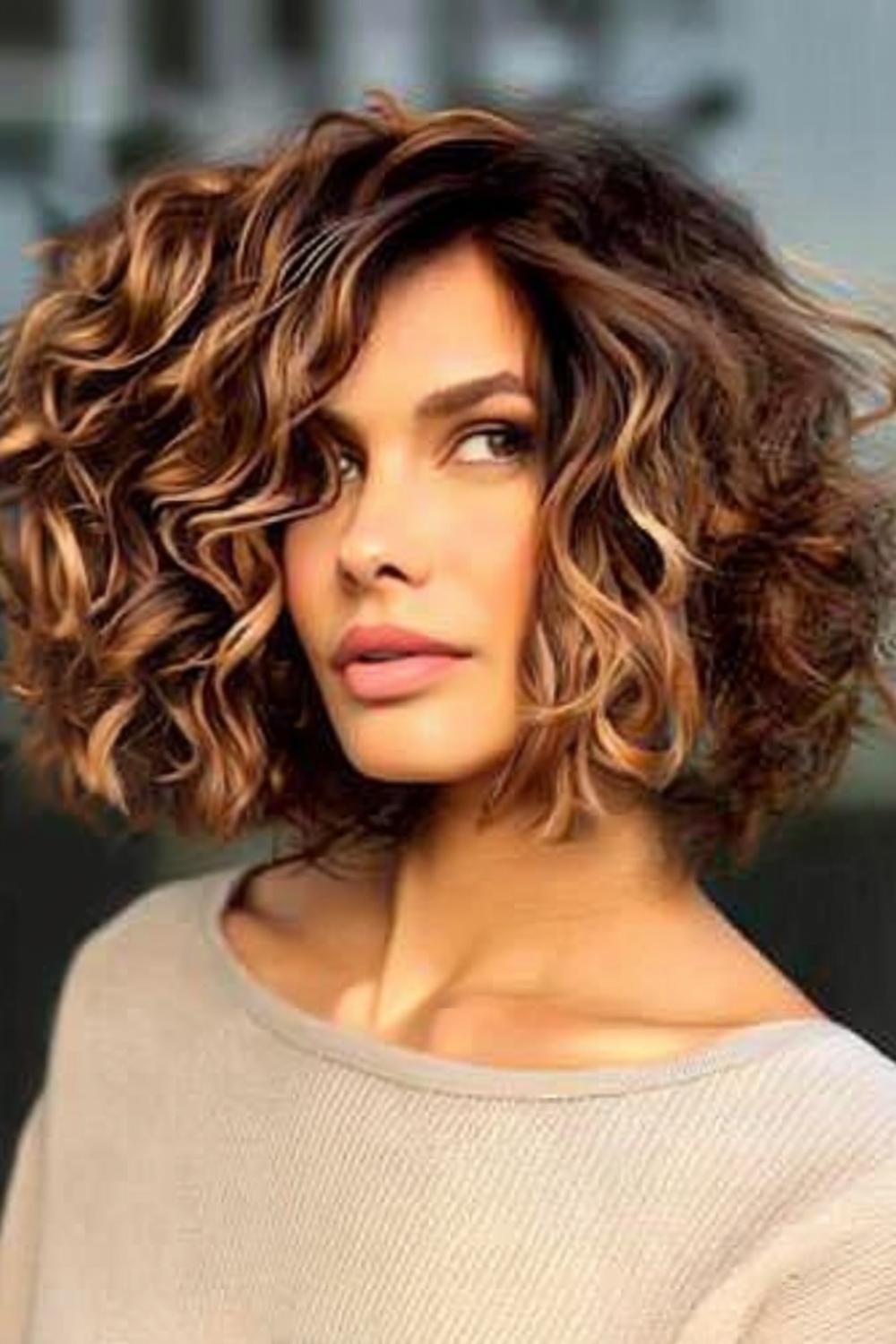 Zwart-wit Krullen Profiel