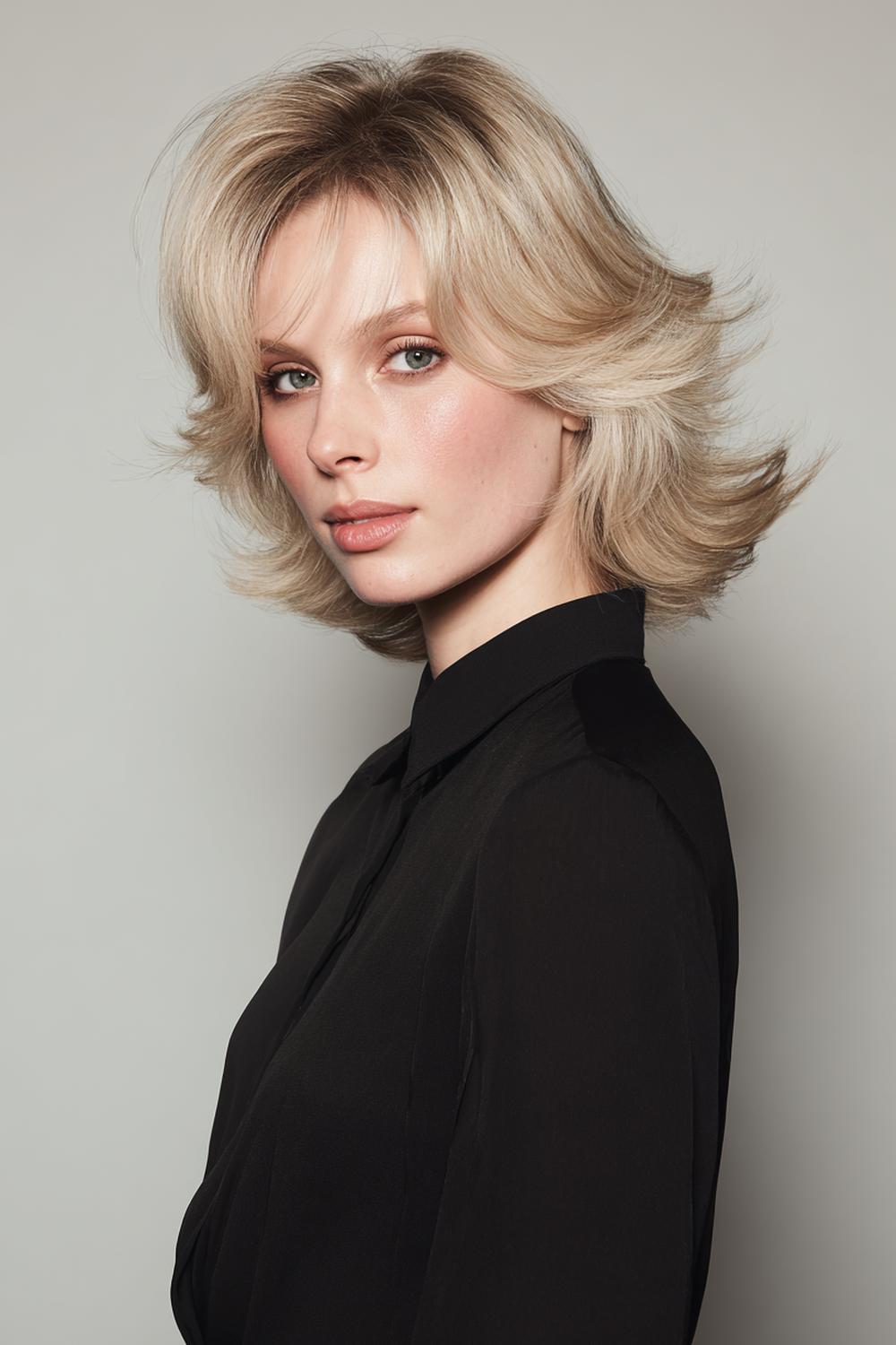 13. Dagelijkse Haar Look 2026 met face-framing lagen en blowout