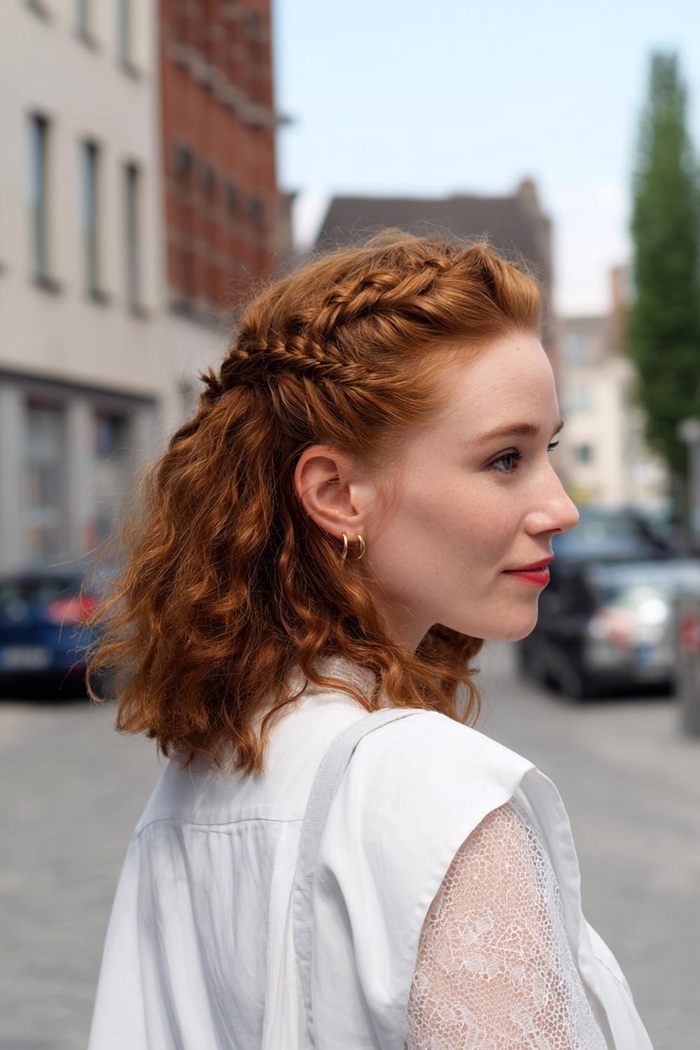 20. Dagelijkse Haar Look 2026 met lage vlecht en doorzichtige elastieken