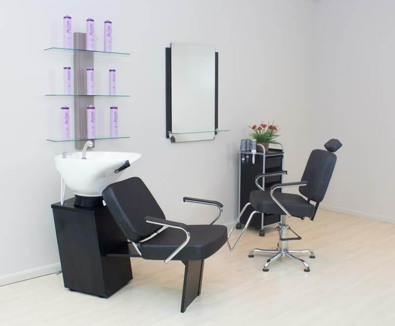 Kleine kapsalon met slimme indeling