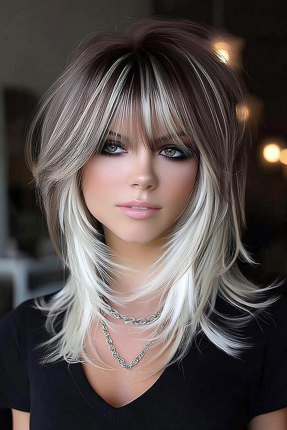 Dramatische Donkere Roots