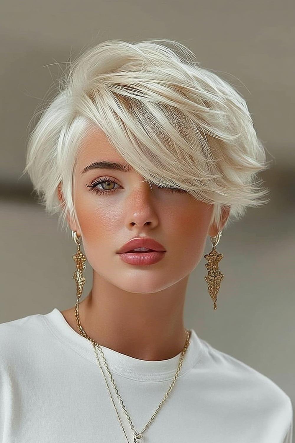 Gestructureerde Pixie Cut