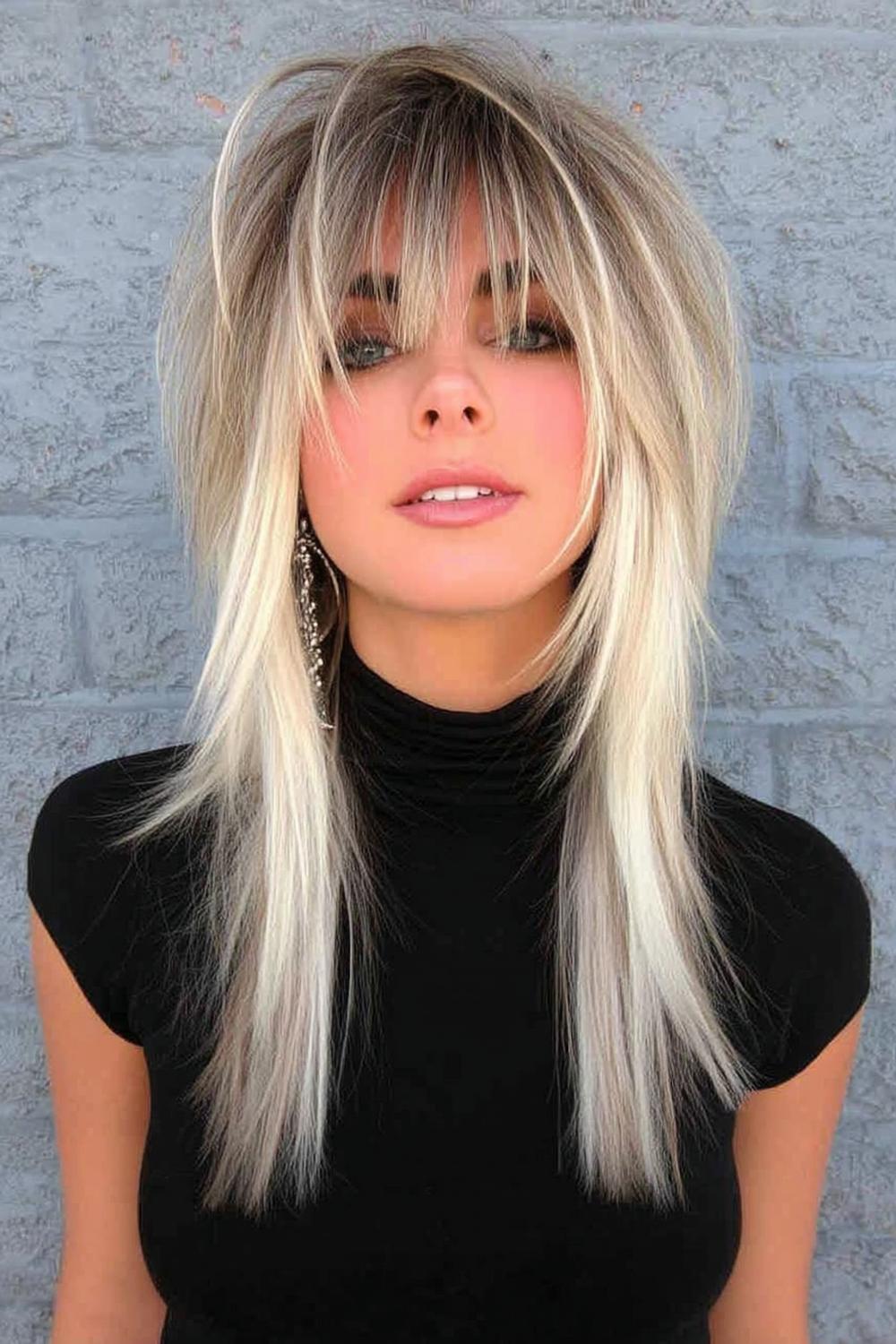 Zachte Blonde Golven