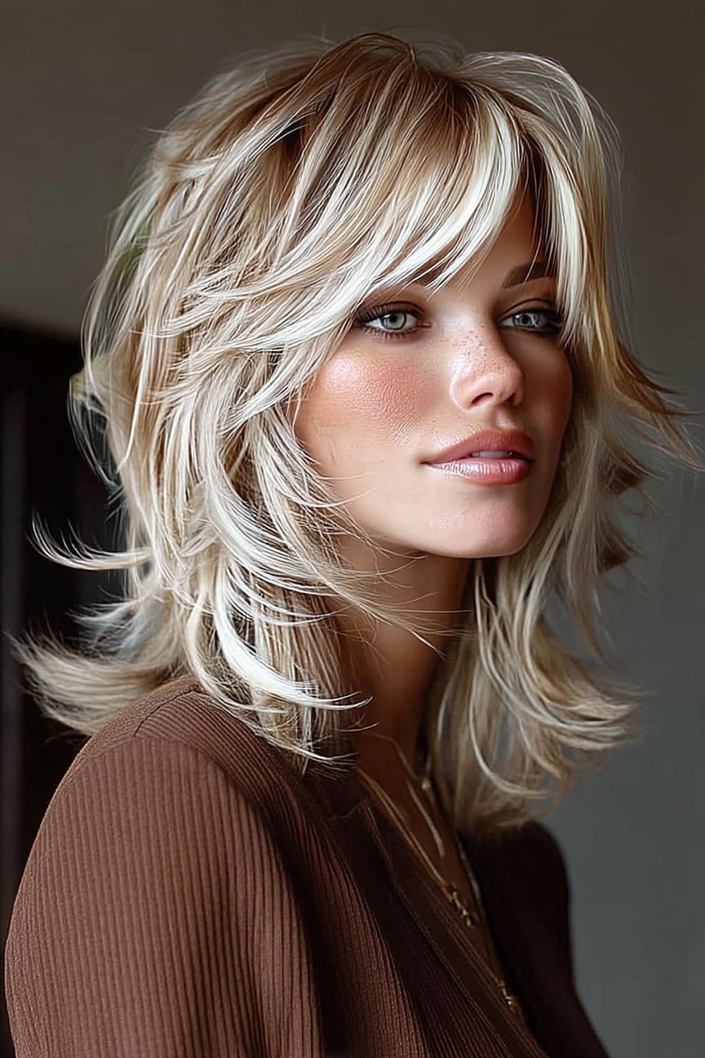 Zachte Curtain Golven