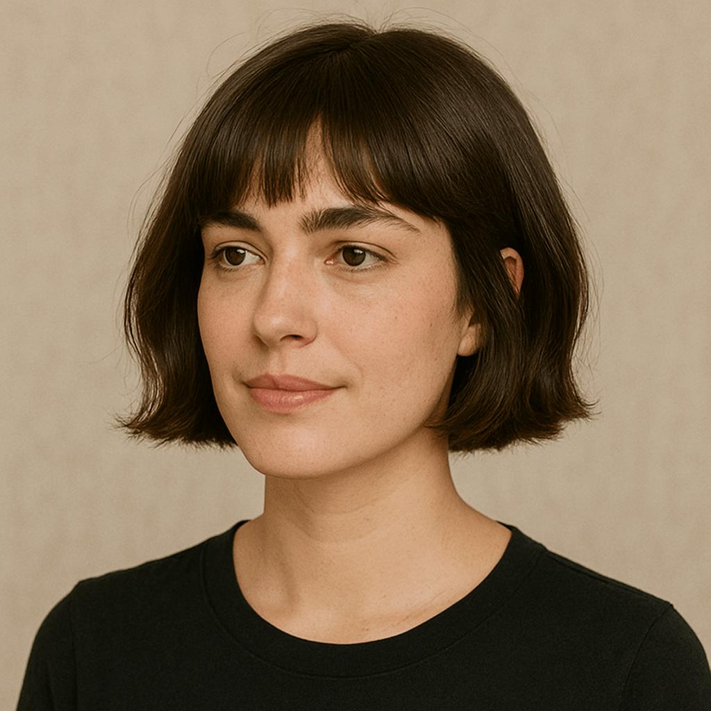 Franse bob kapsel voor fijn haar
