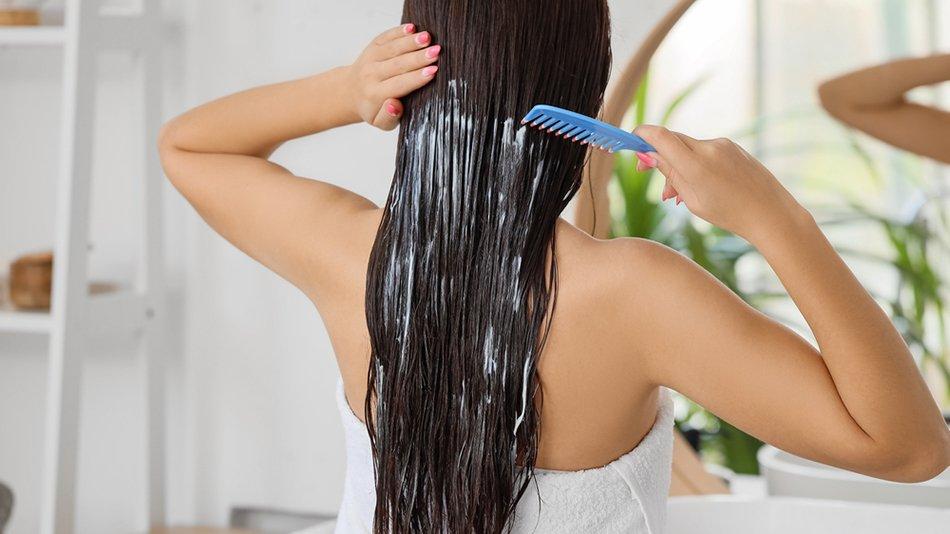 Conditioner voor gekleurd haar