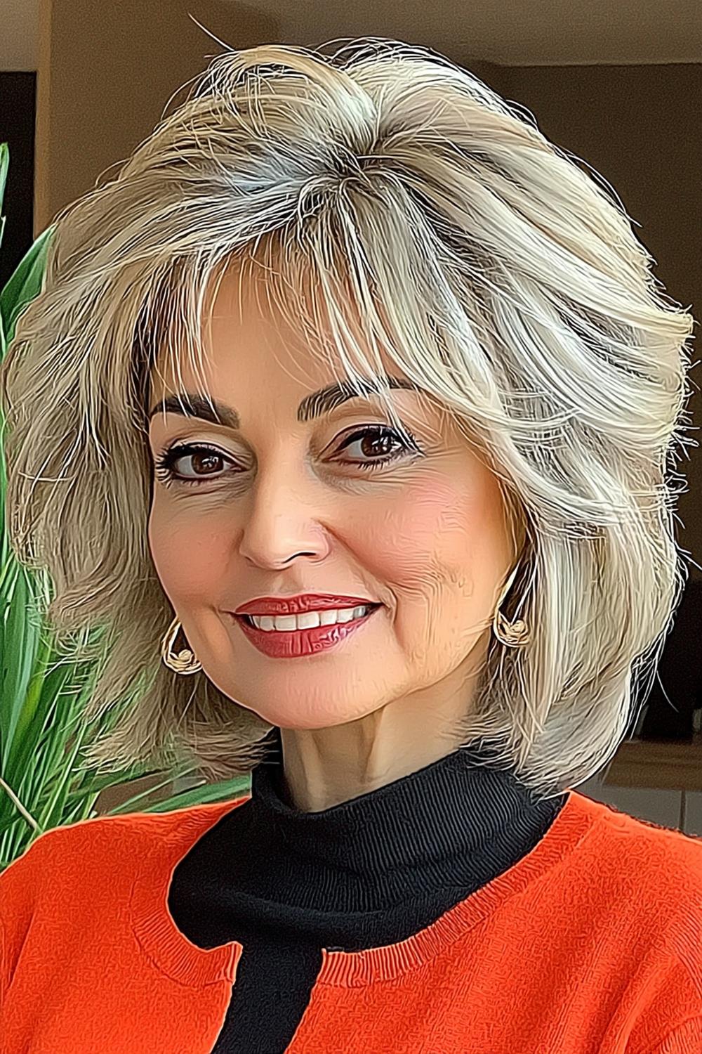 Sophisticated Grijs Kapsel