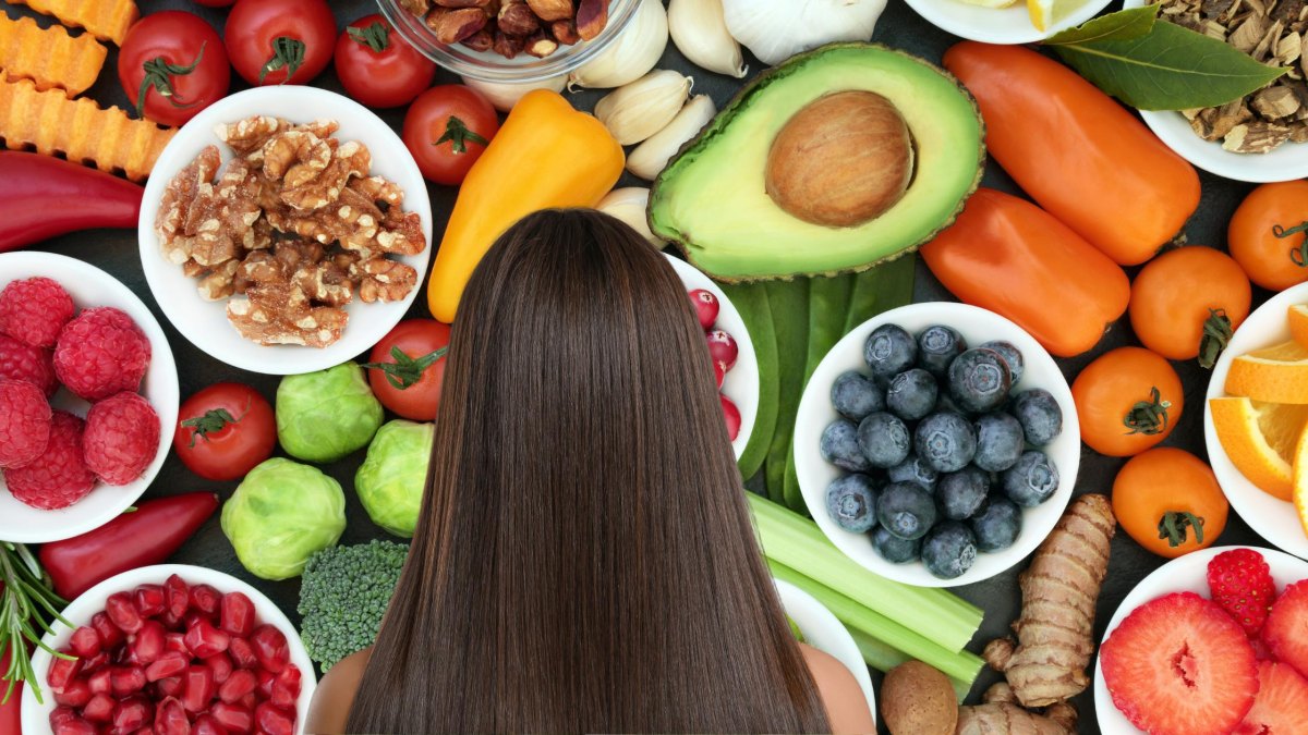 Gezonde voeding voor sterk haar