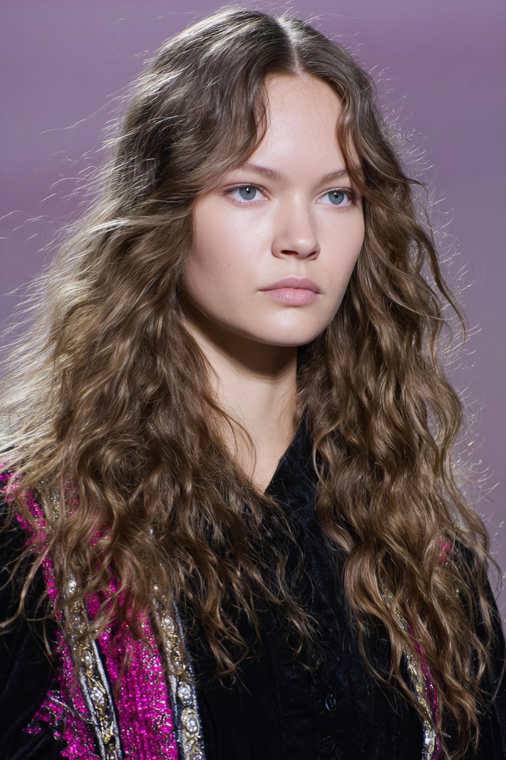 17. Haartrends Voor Herfst 2026: Krullend Haar met Gedefinieerde Clumps en Glans