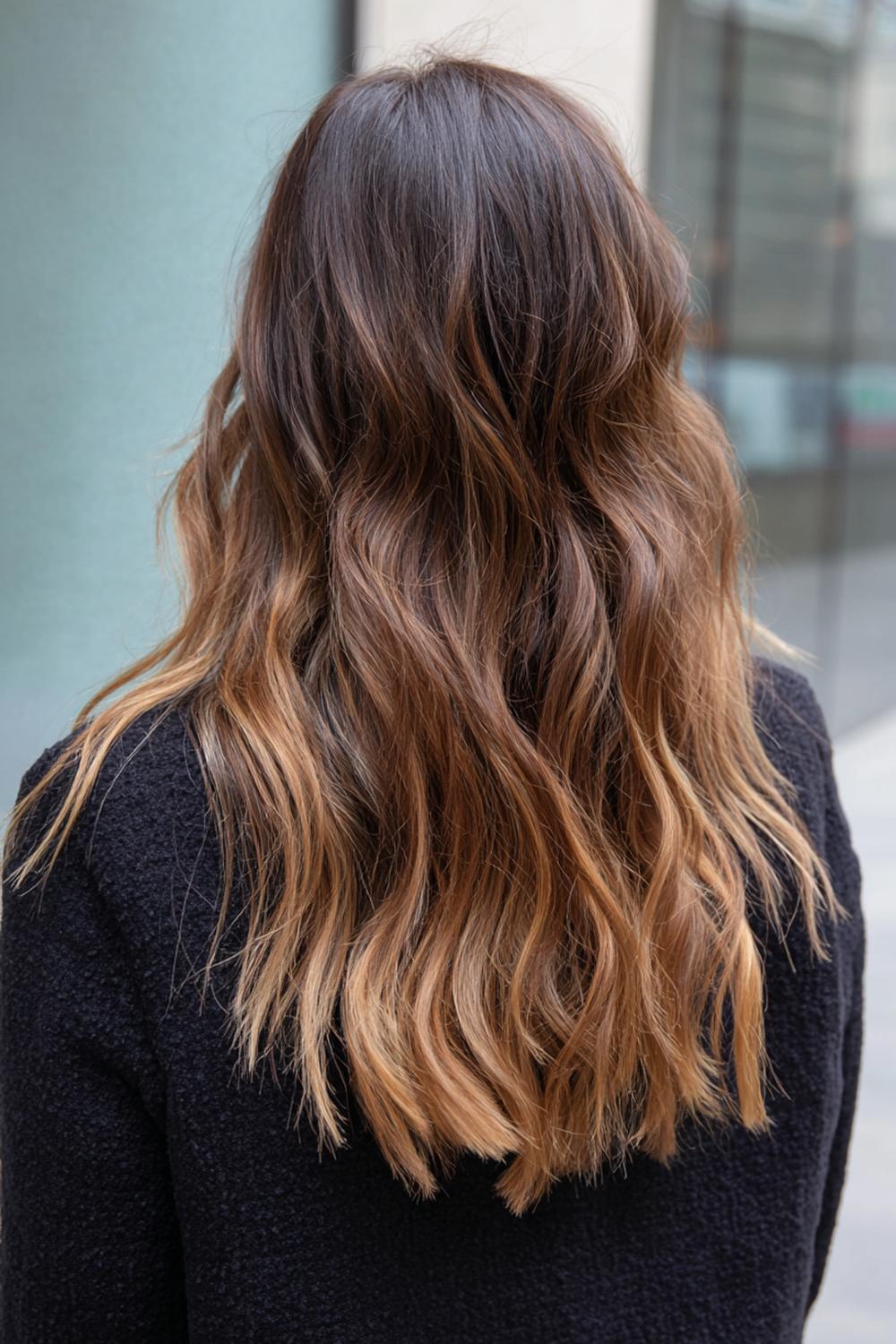 4. Haartrends Voor Herfst 2026: Koper Balayage met Honingpuntjes