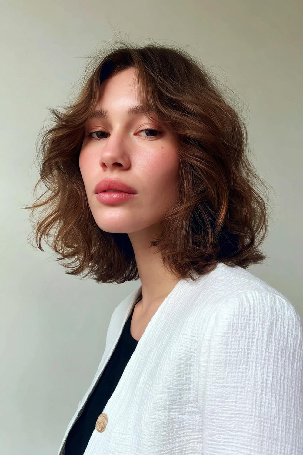 5. Haartrends Voor Herfst 2026: Textured Lob met Zachte, Matte Finish