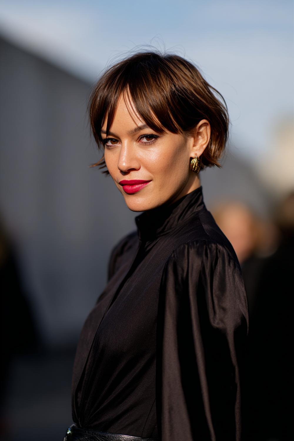 10. Haartrends Voor Lente 2026: de diepe espresso-kleur met spiegelglans