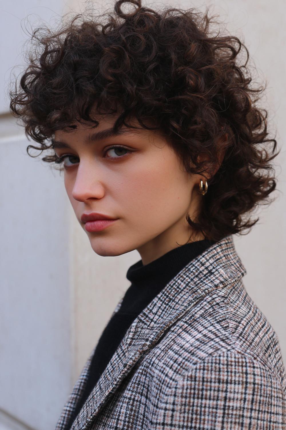 9. Natuurlijke krullen met ‘frost-proof’ definitie als haartrend voor winter 2026