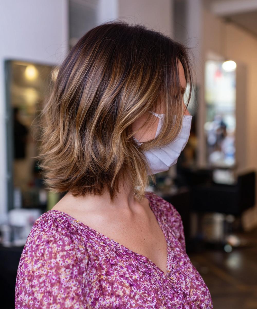 Golvende Bob Met Highlights