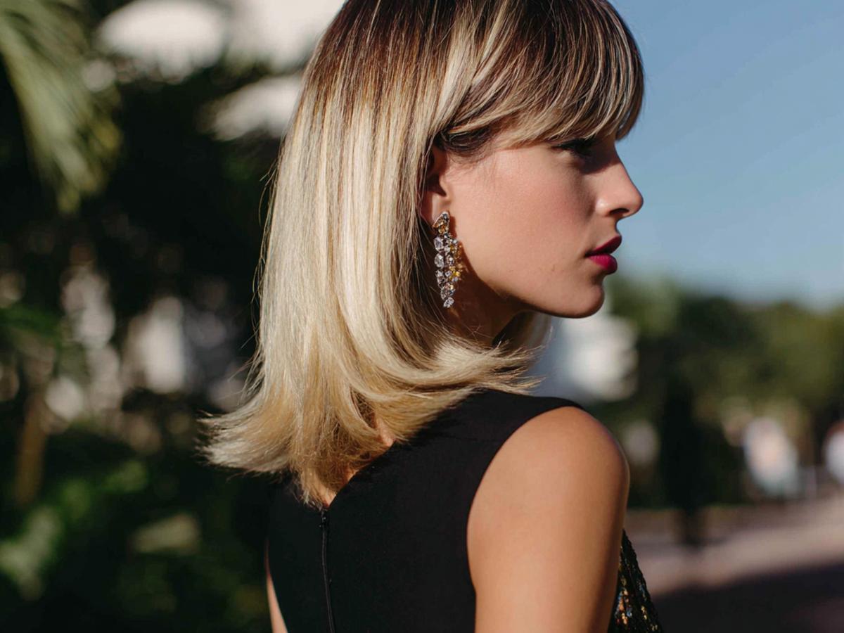 Blond Ombre Met Pony