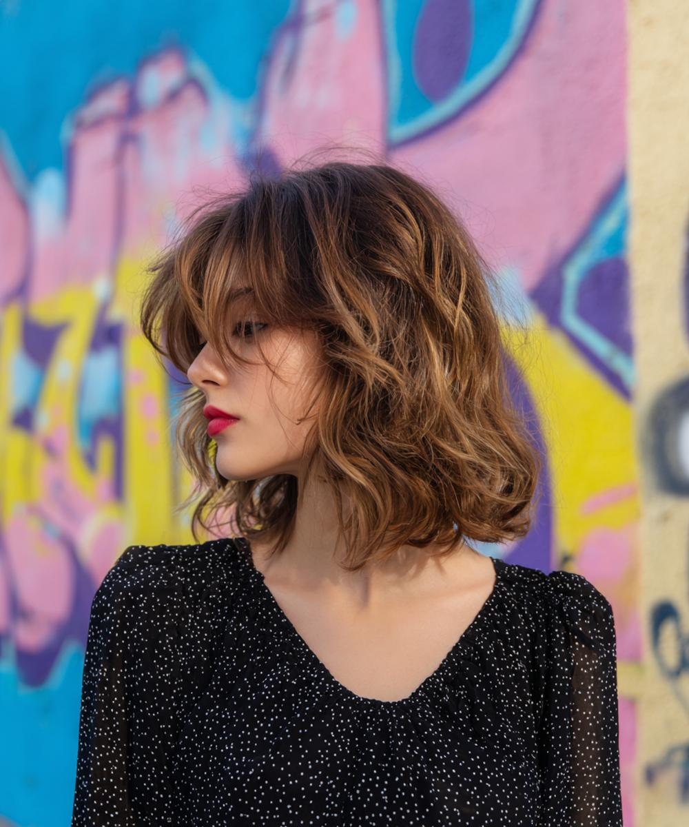 Golvende Lob Met Highlights