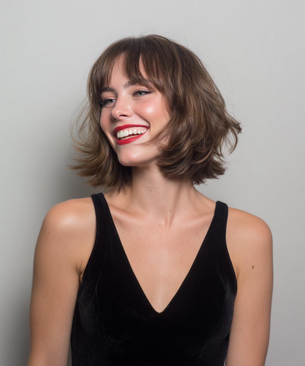 Halflange Bob Met Pony