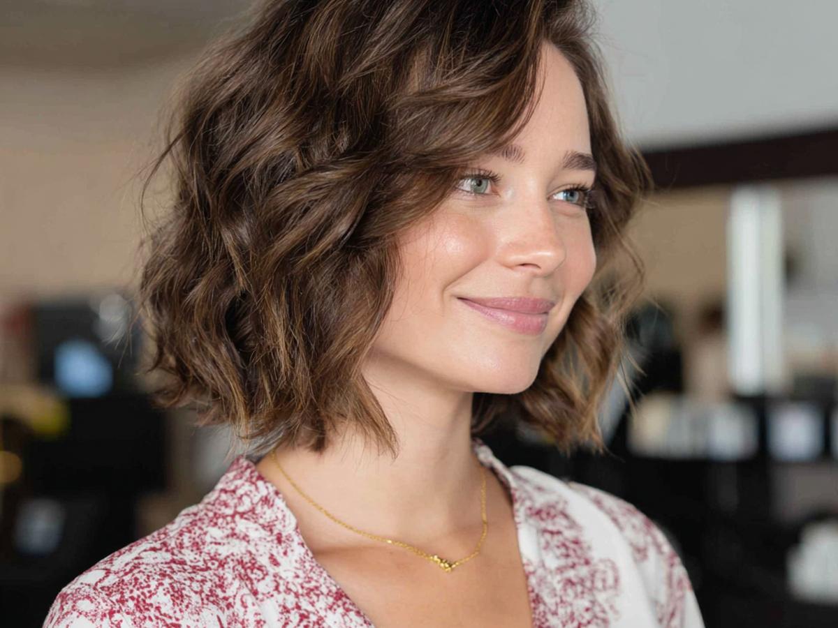 Golvende Bob Met Laagjes