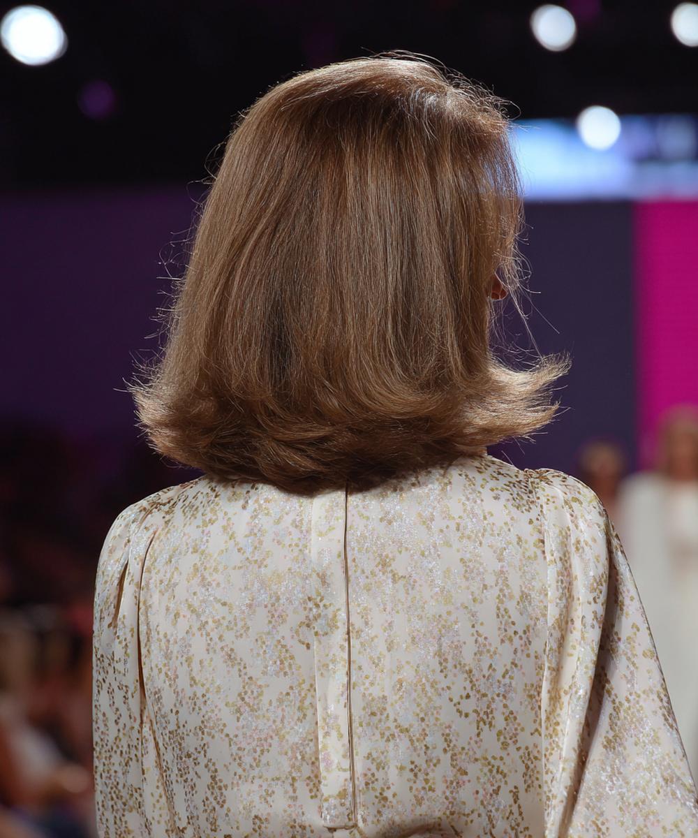 Bruin Halflang Gelaagd Met Volume