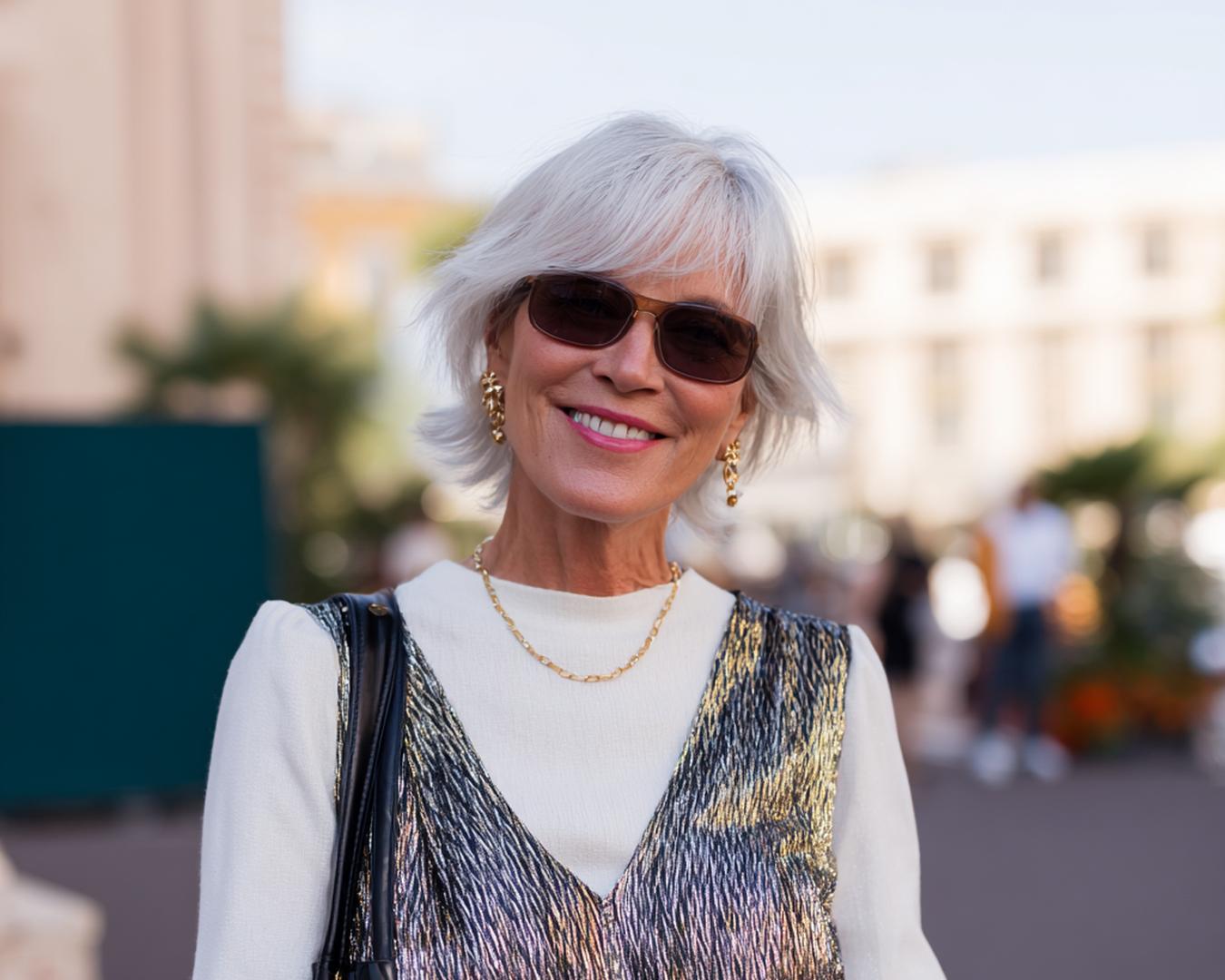 Wit Halflang Met Pony