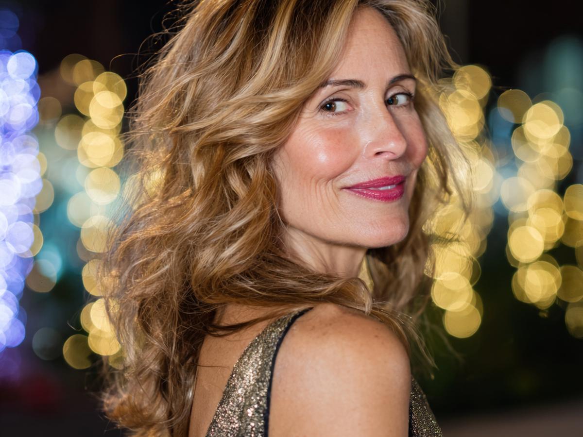 Lange Golven Blonde Highlights