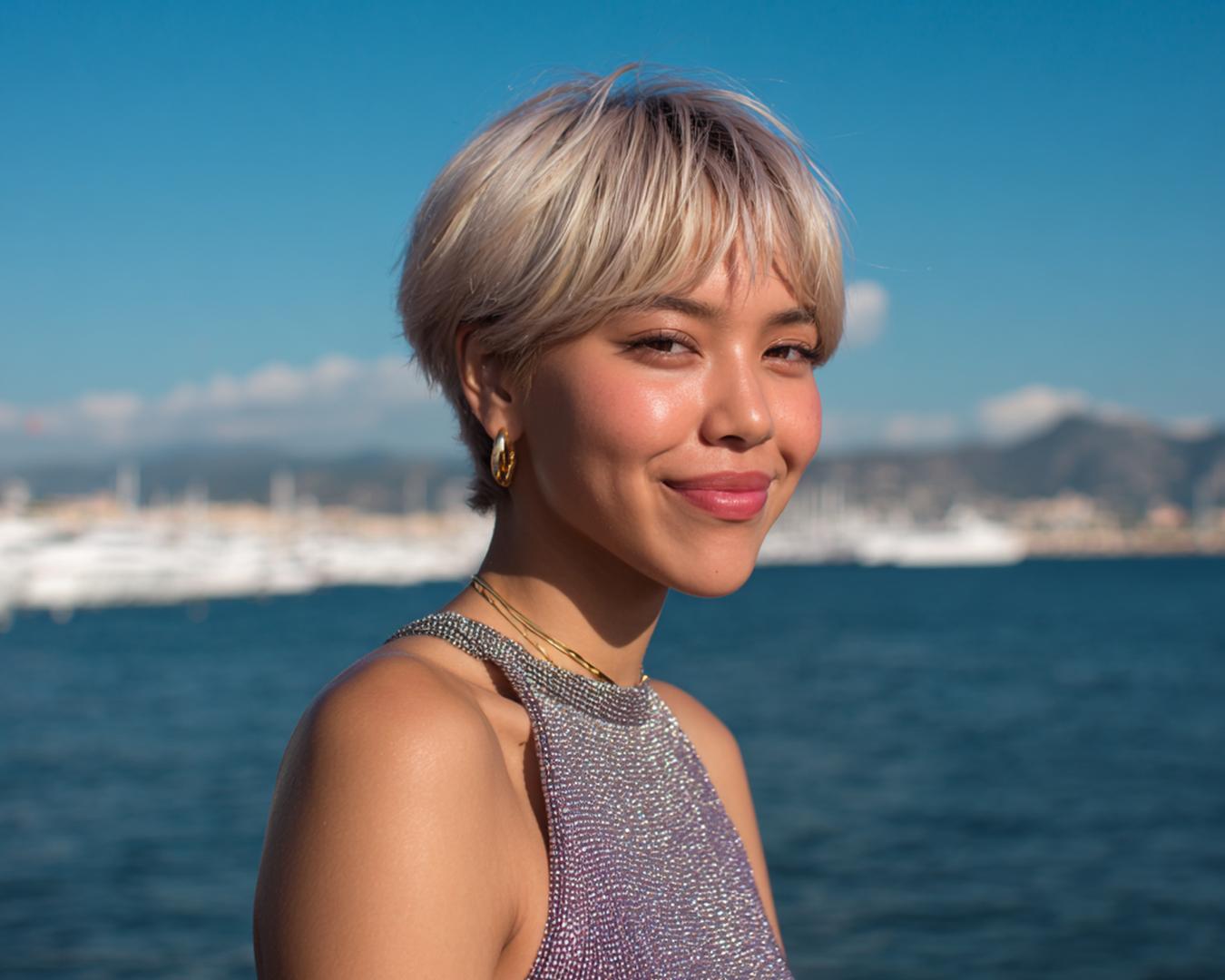 Asblonde Korte Pixie Pony