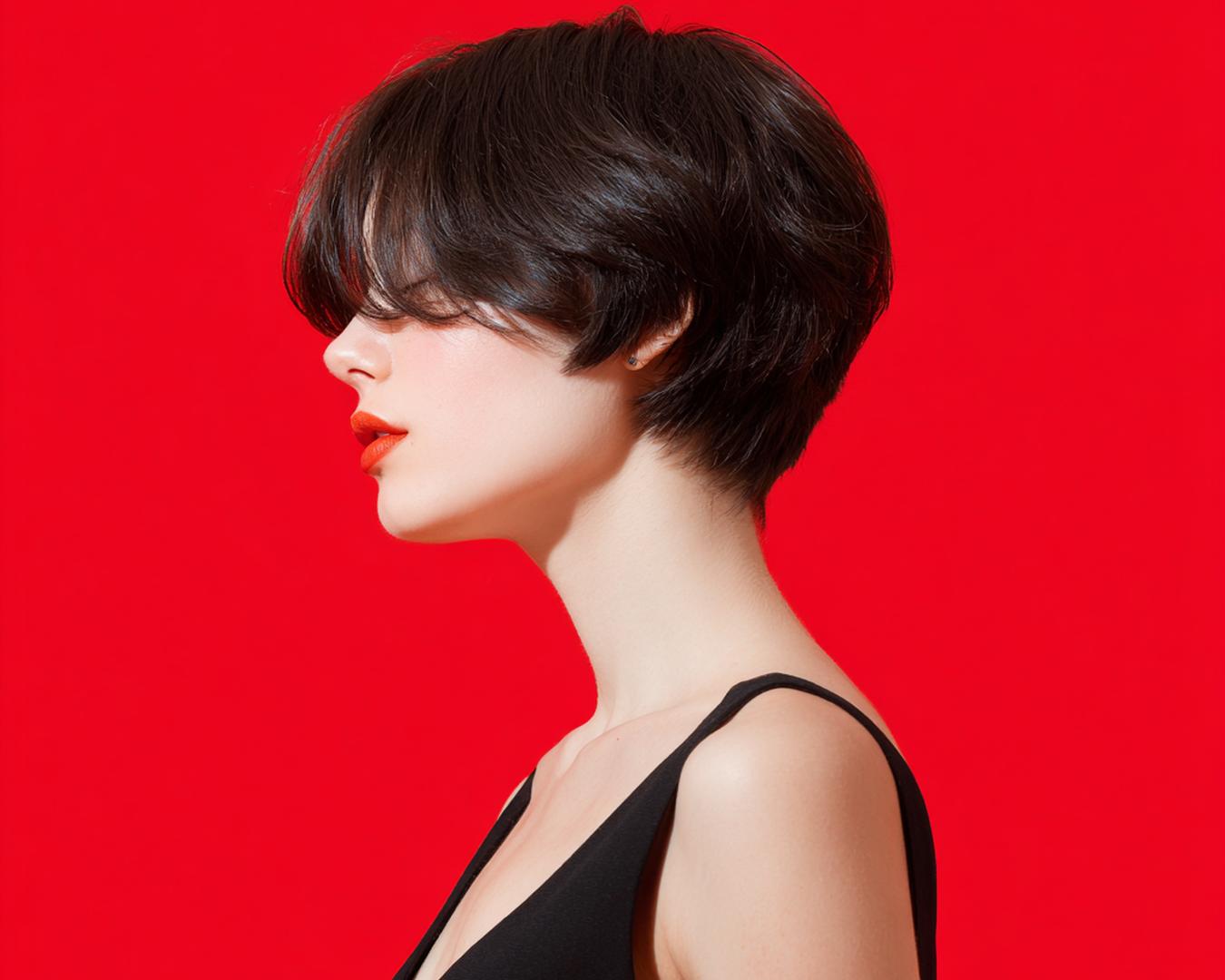 Donkere Pixie Bob Met Pony