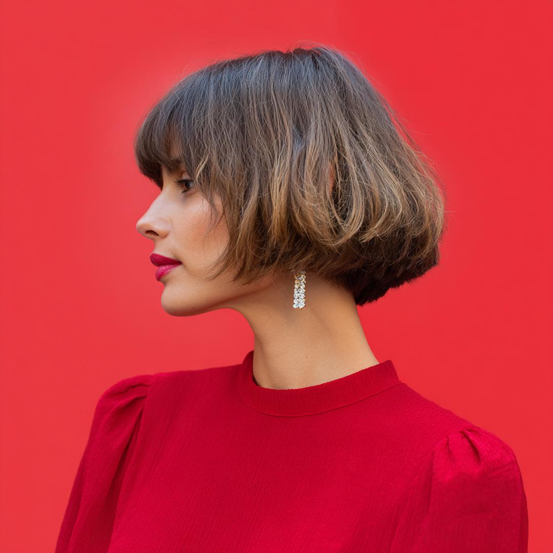 Korte Bob Met Volle Pony