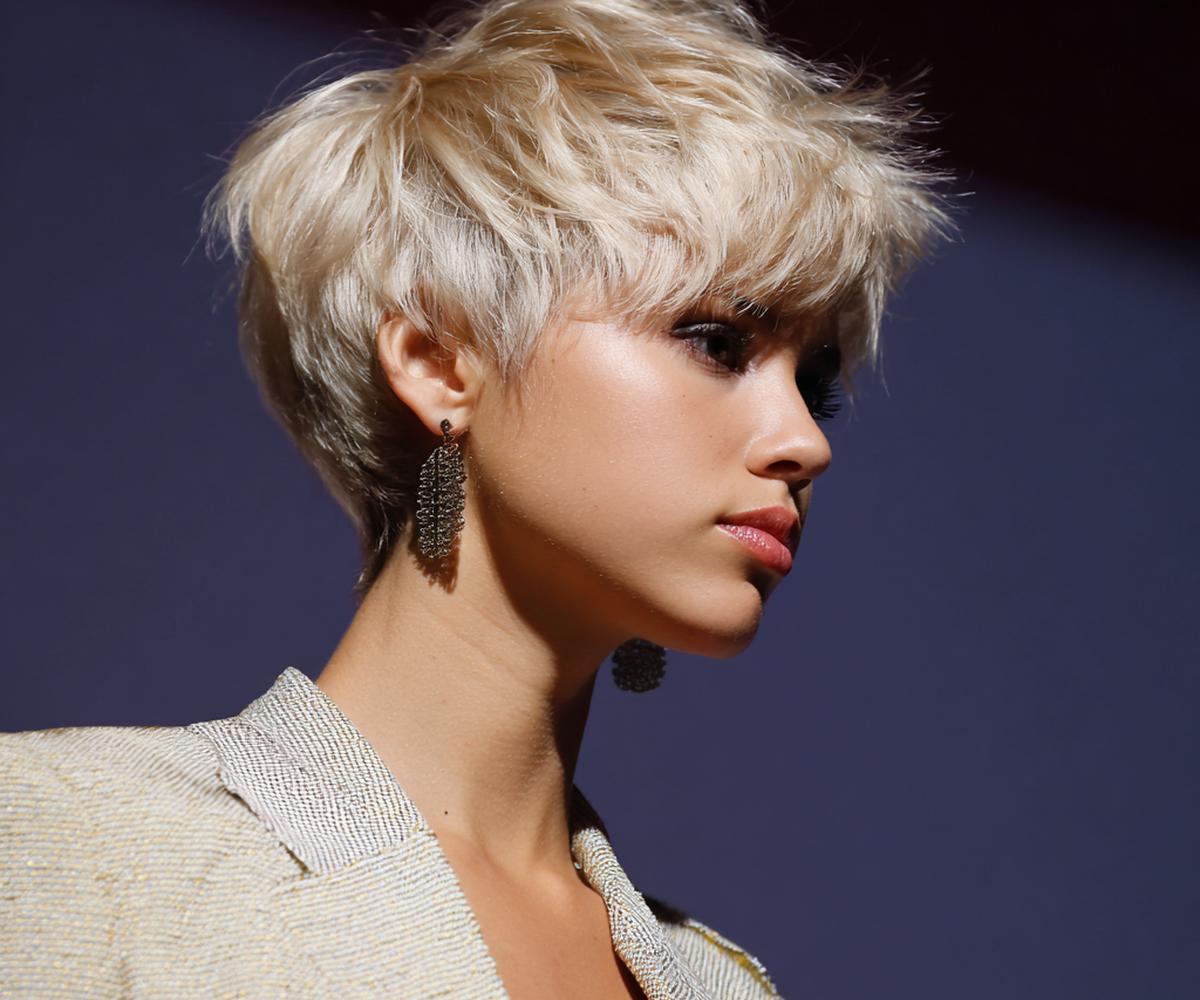 Platina Getextureerde Pixie