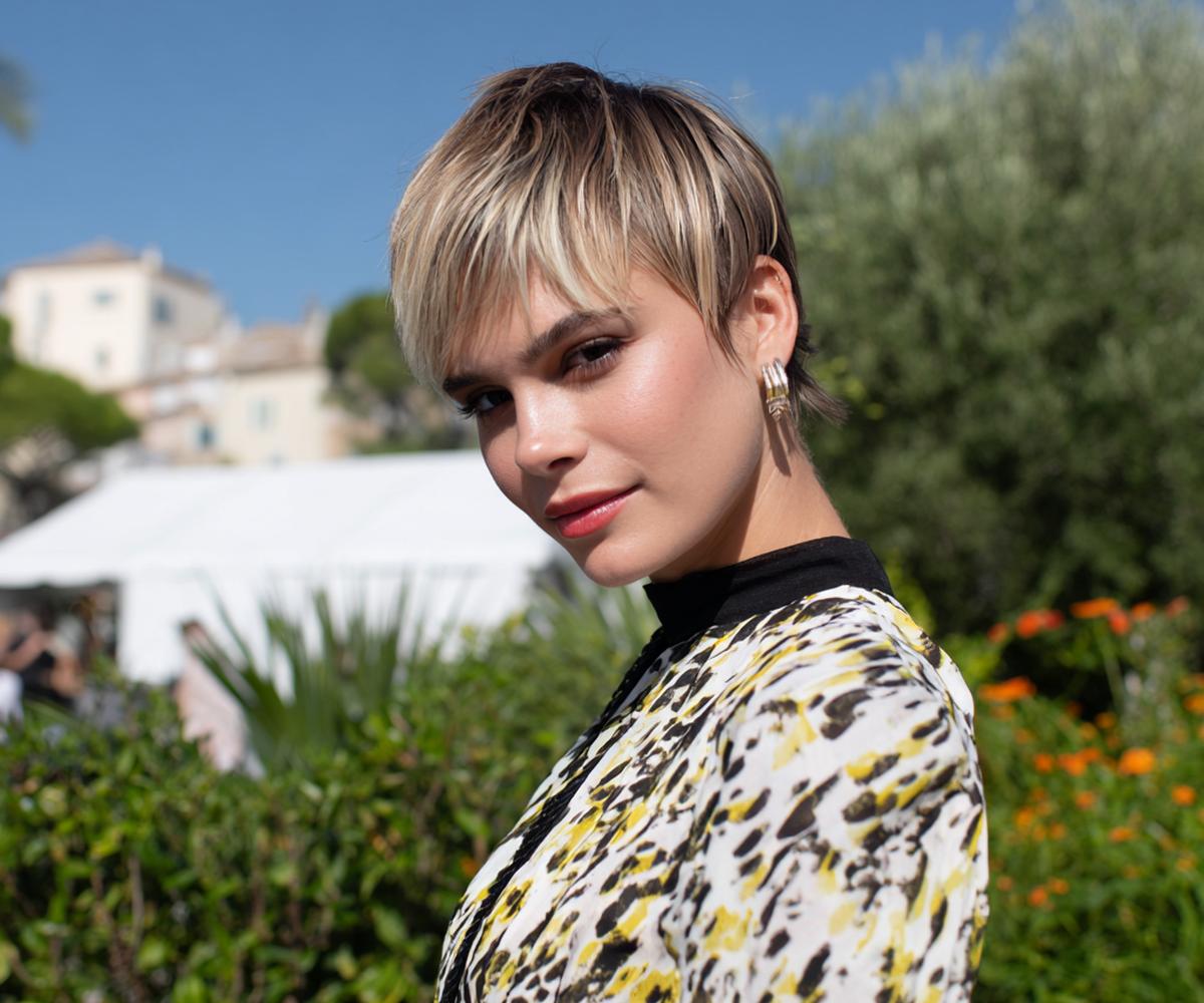 Korte Pixie Met Highlights