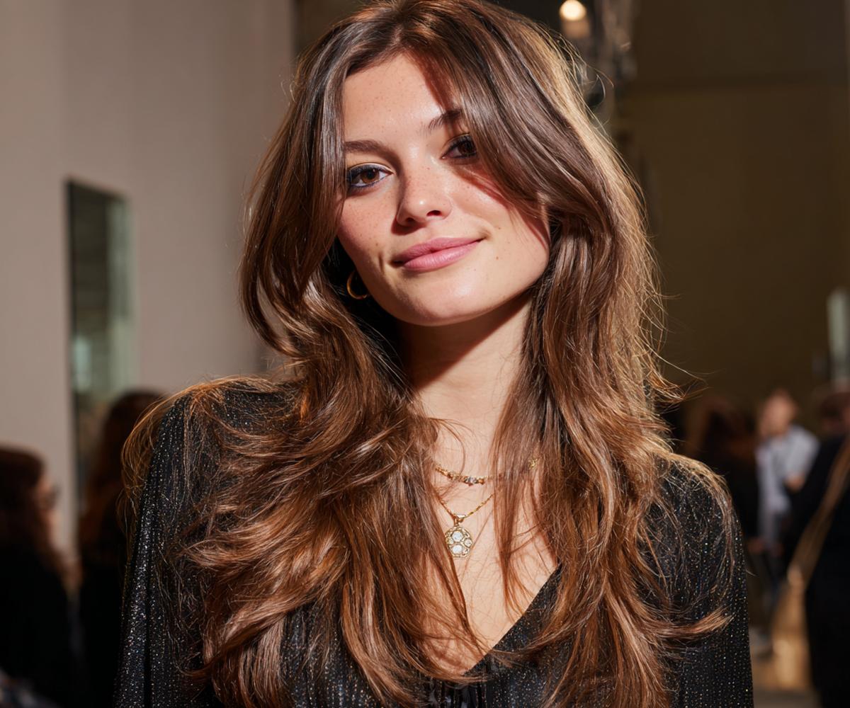 48 Inspirerende Looks Voor Lang Haar Met Laagjes Aan De Voorkant