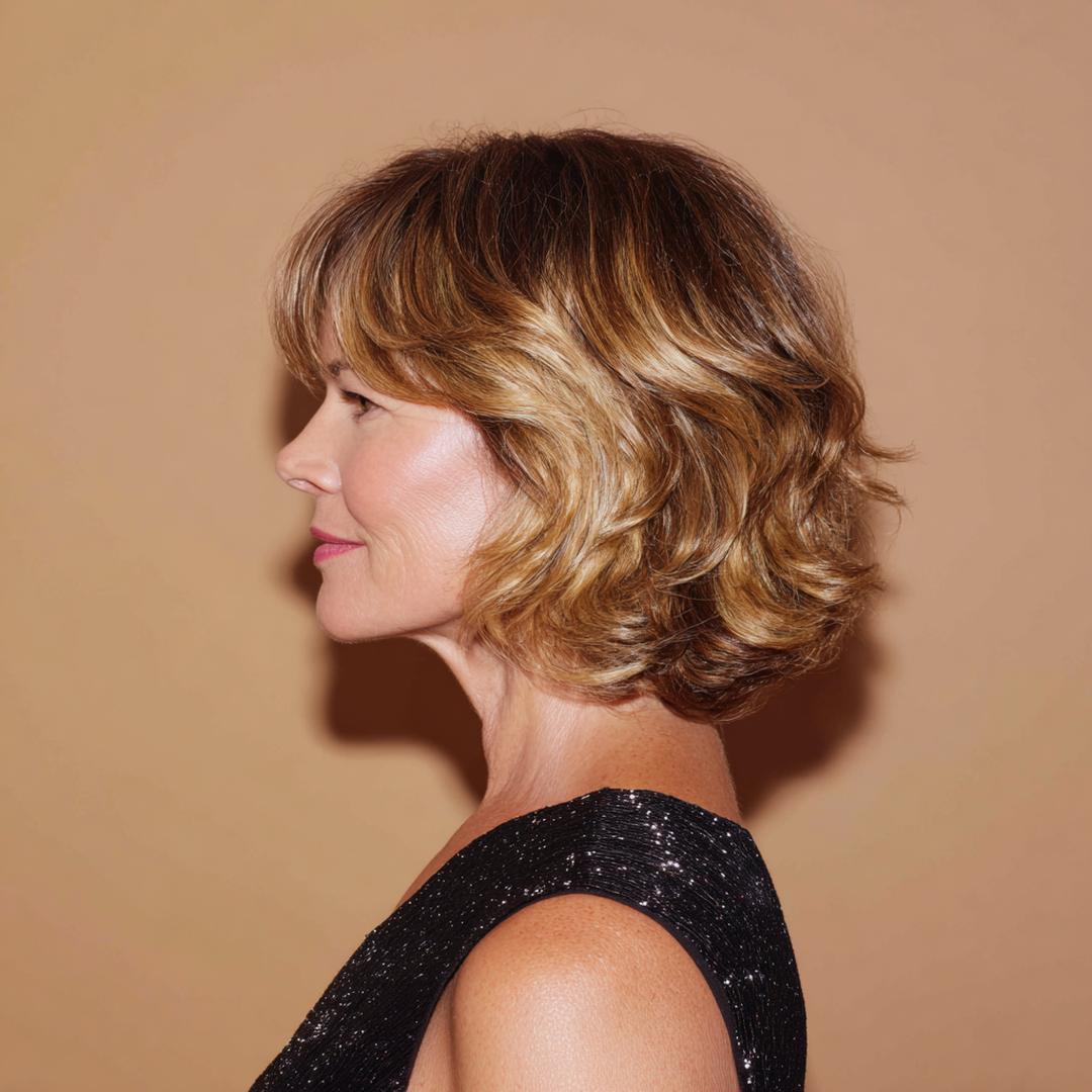 Gelaagde Shag Bob Met Highlights