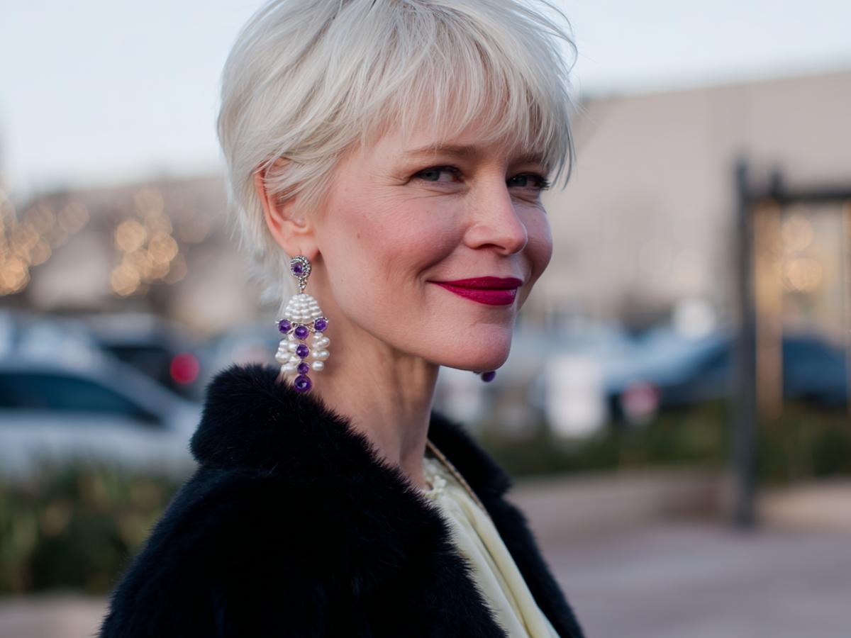 Witte Pixie Met Pony