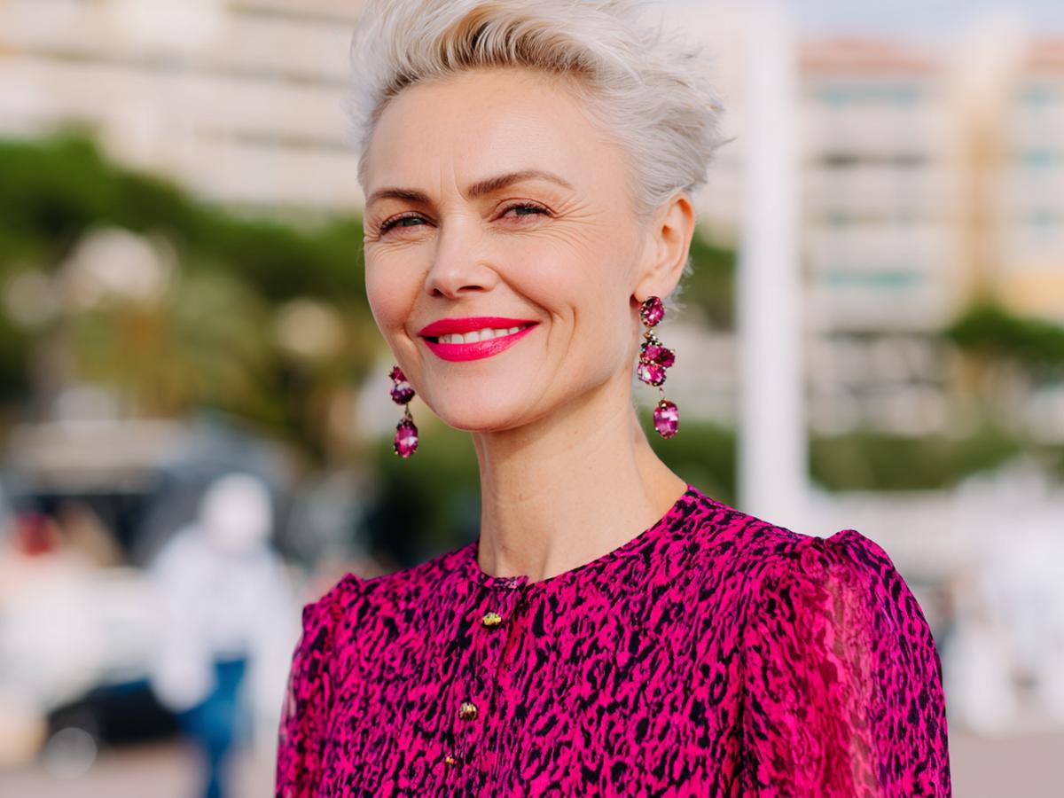 Korte Platina Quiff Coupe