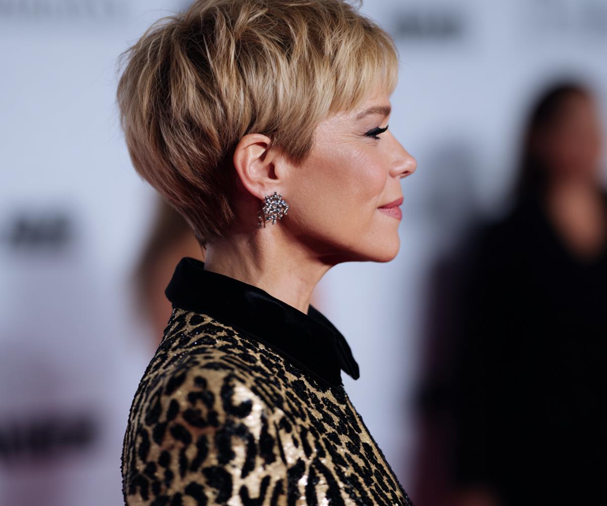 Korte Blonde Pixie