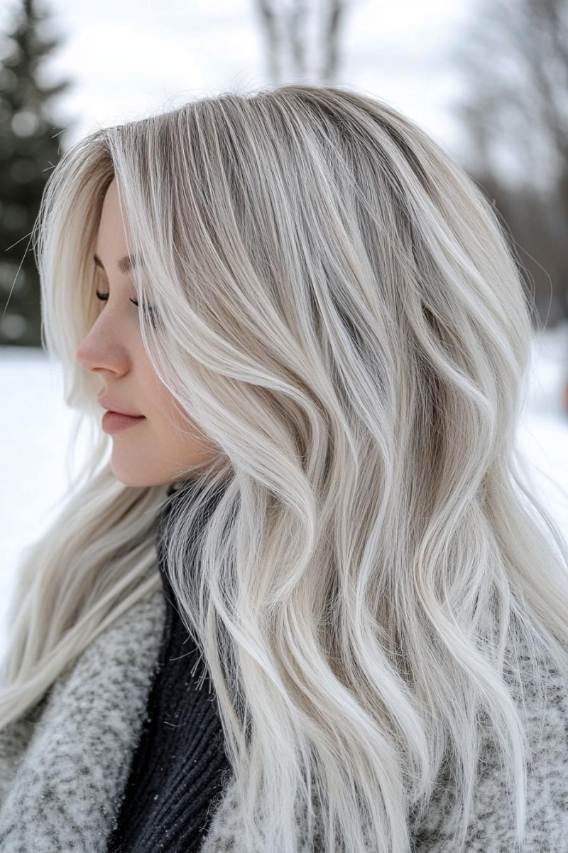Winter hair colors ideeën voor een frisse winterlook