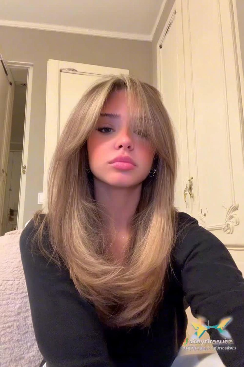 Casual blonde pony perfectie