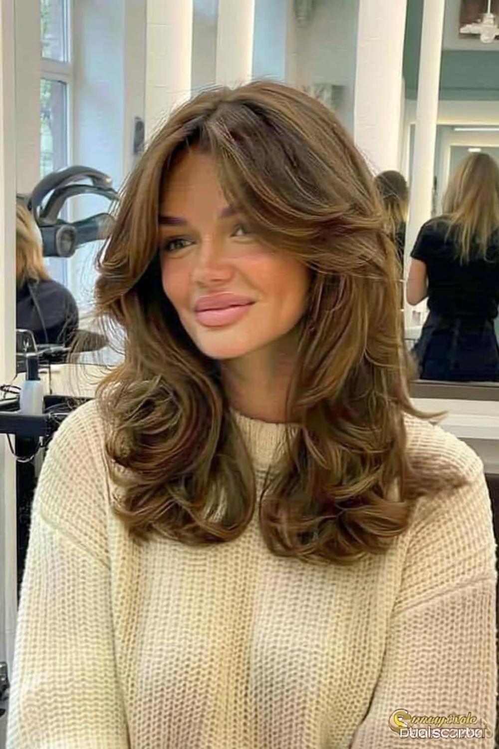 Salon styling resultaat