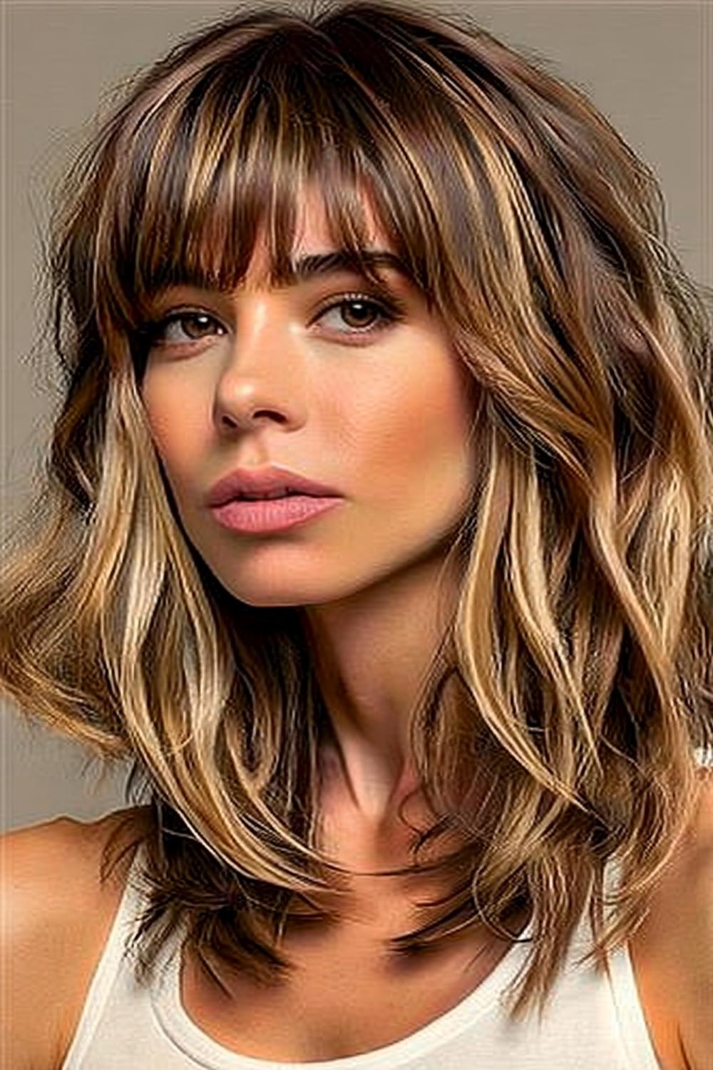 Flatterende Gezichtsomlijsting