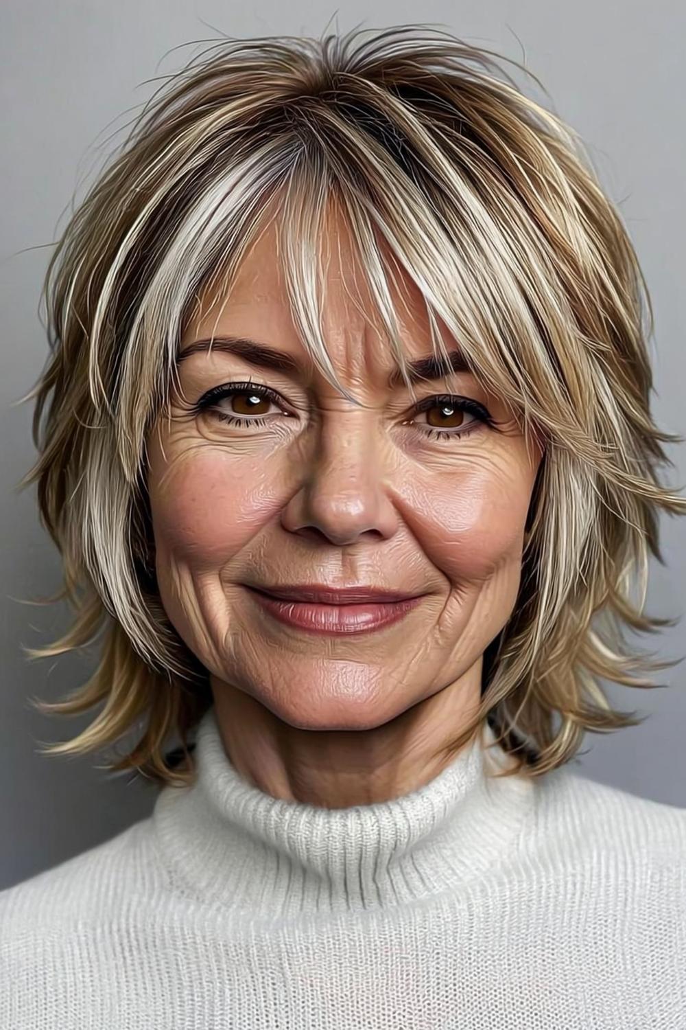 Realistische Blonde Lagen