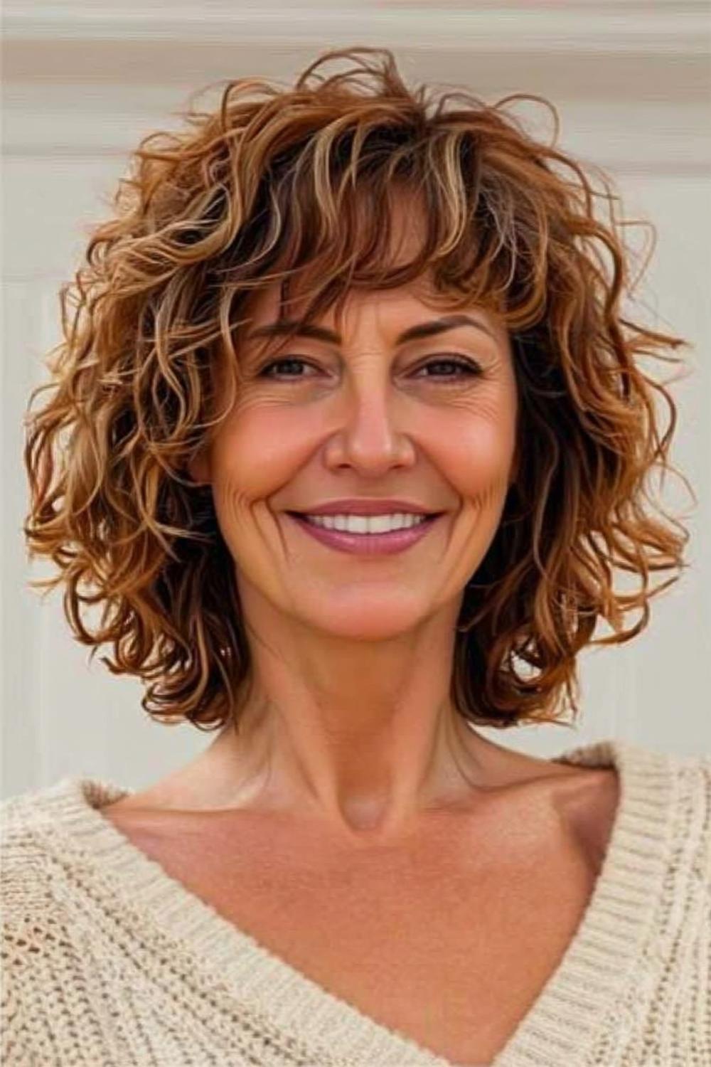 Warme Karamel Krullen