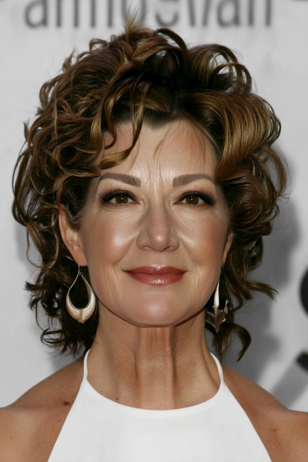 Klassieke krullen met laagjes