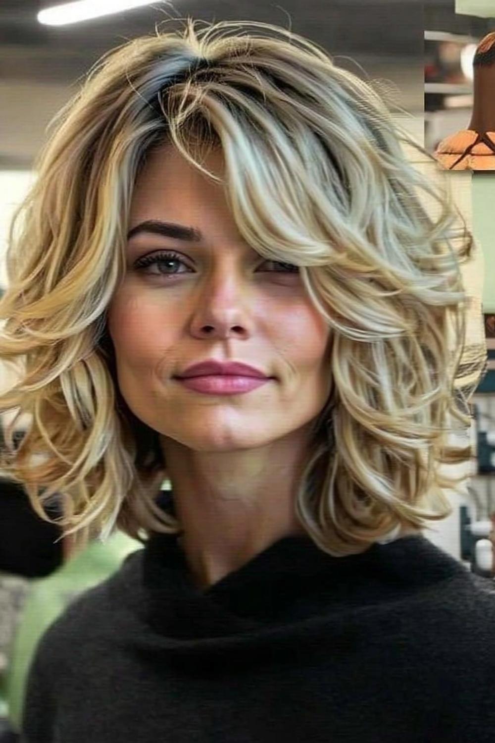 Moderne lob met textuur